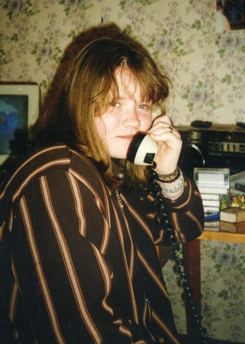 1996-07 Герасимова Катя на тусовке